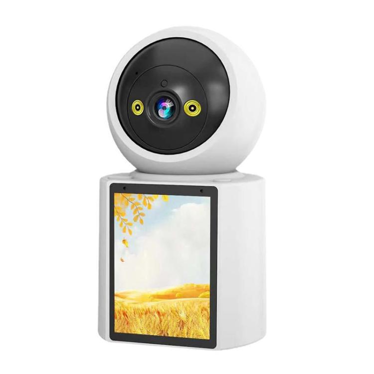 WiFi Two-Way Video Call Smart Panoramic Camera With 2.8-Inch Screen Supports Voice Wake-Up And One-Button Calling WiFi Two-Way Video Call Smart Panoramic Camera With 2.8-Inch Screen Supports Voice Wake-Up And One-Button Calling